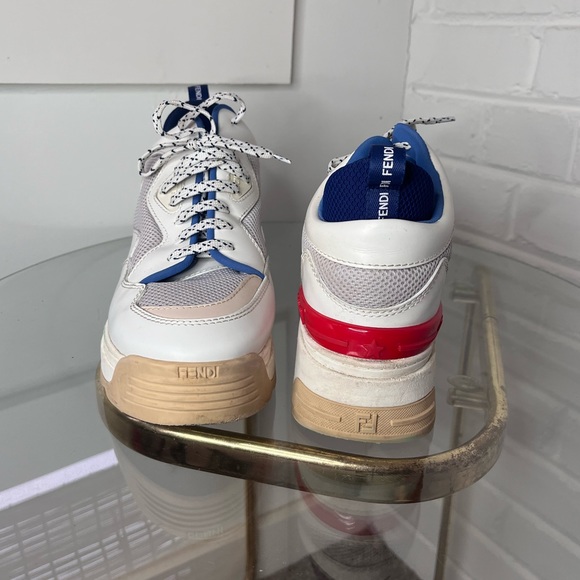 Fendi T-Rex Platform Sneakers - Picture 2 of 11